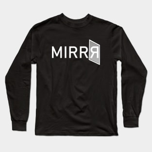 Mirror Wordmark Long Sleeve T-Shirt